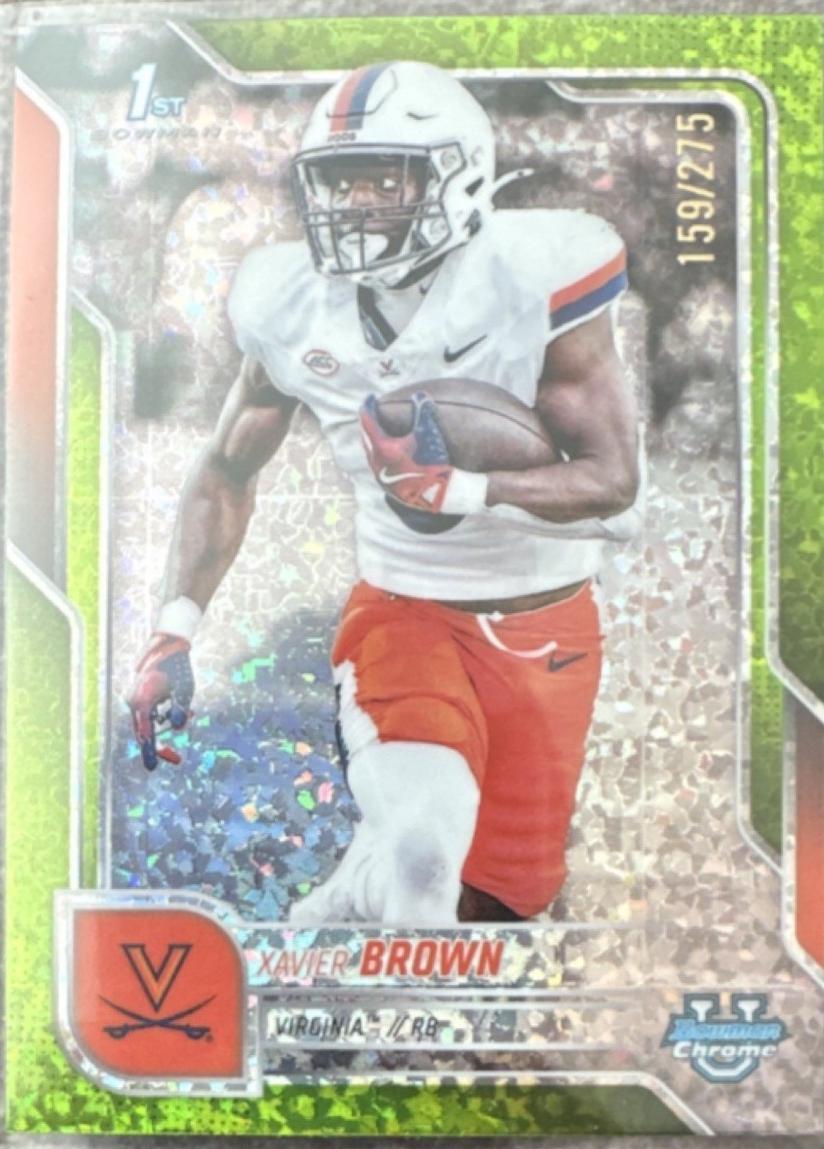 Xavier Brown [Lime Green Refractor] #79