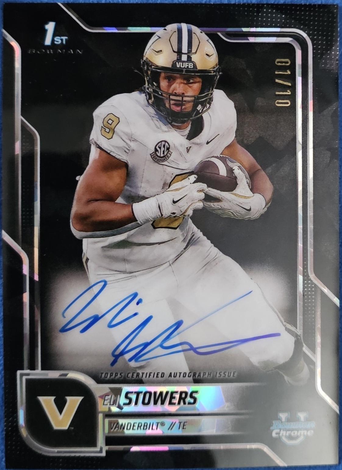 Eli Stowers [Black Sapphire] #BCA-EST