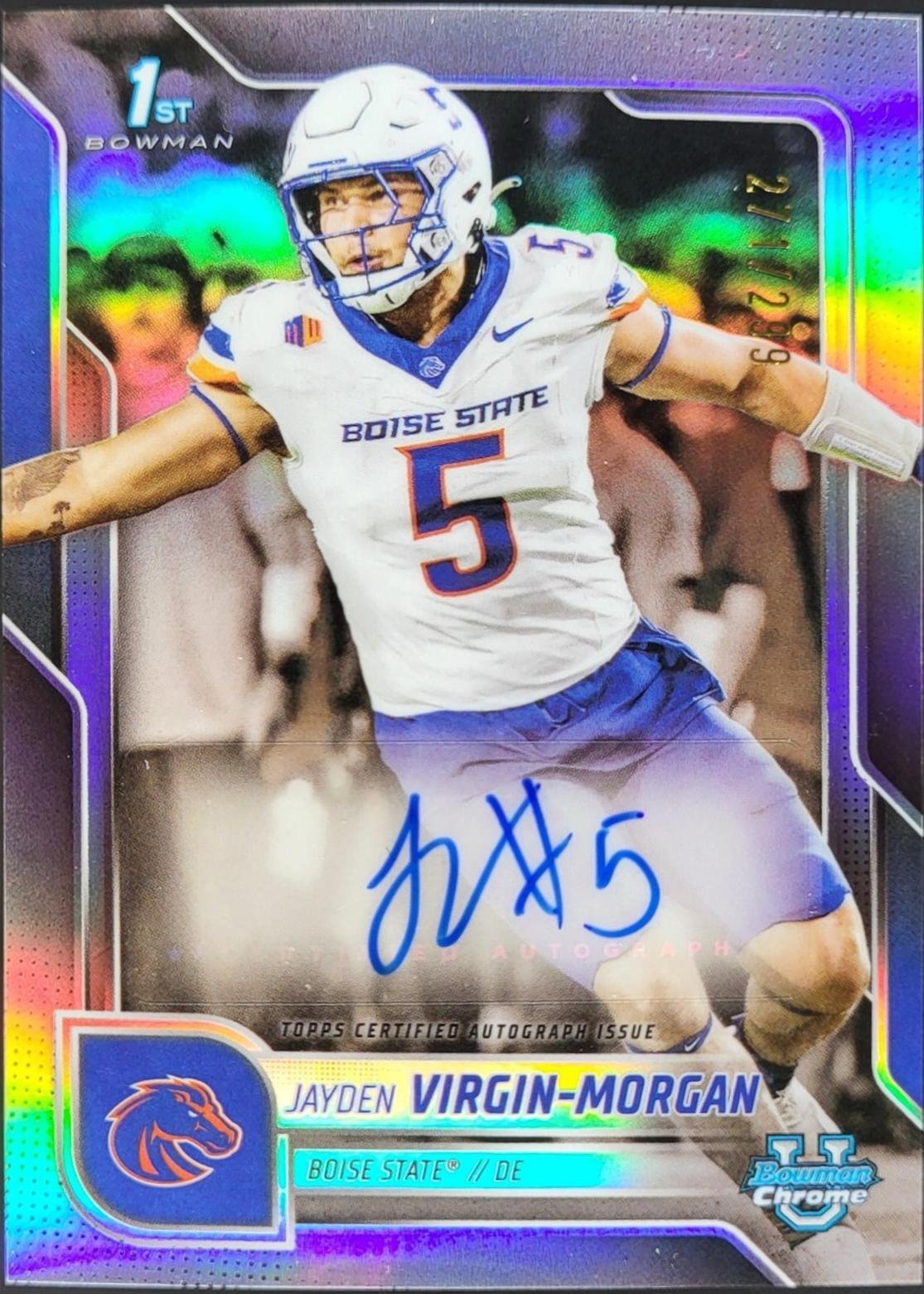 Jayden Virgin-Morgan [Refractor] #BCA-JVM