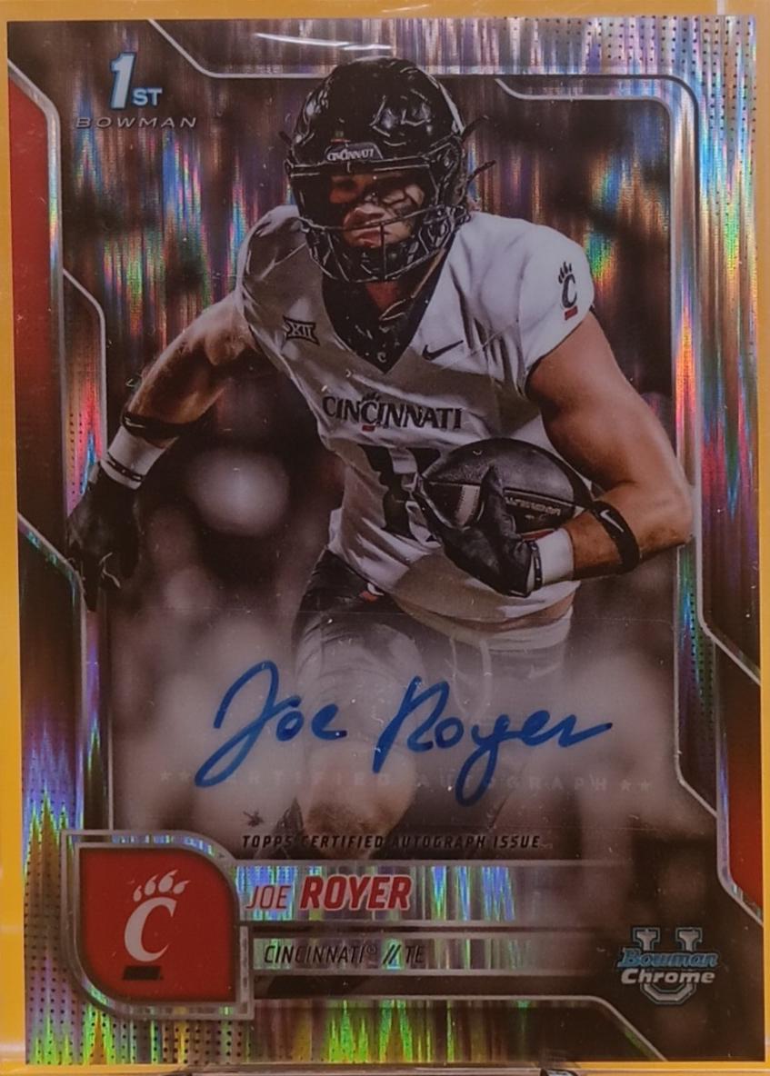 Joe Royer [Stealth Refractor] #BCA-JRO