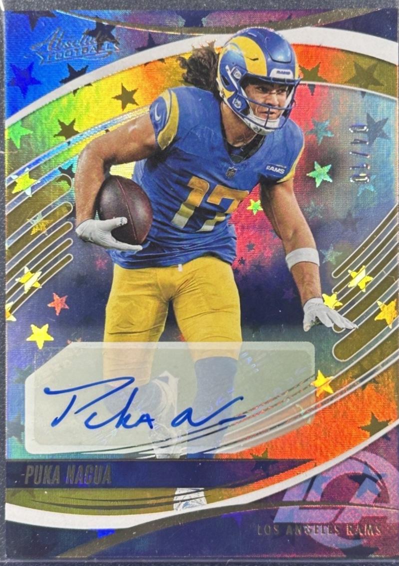 Puka Nacua [Gold Stars Signature] #63
