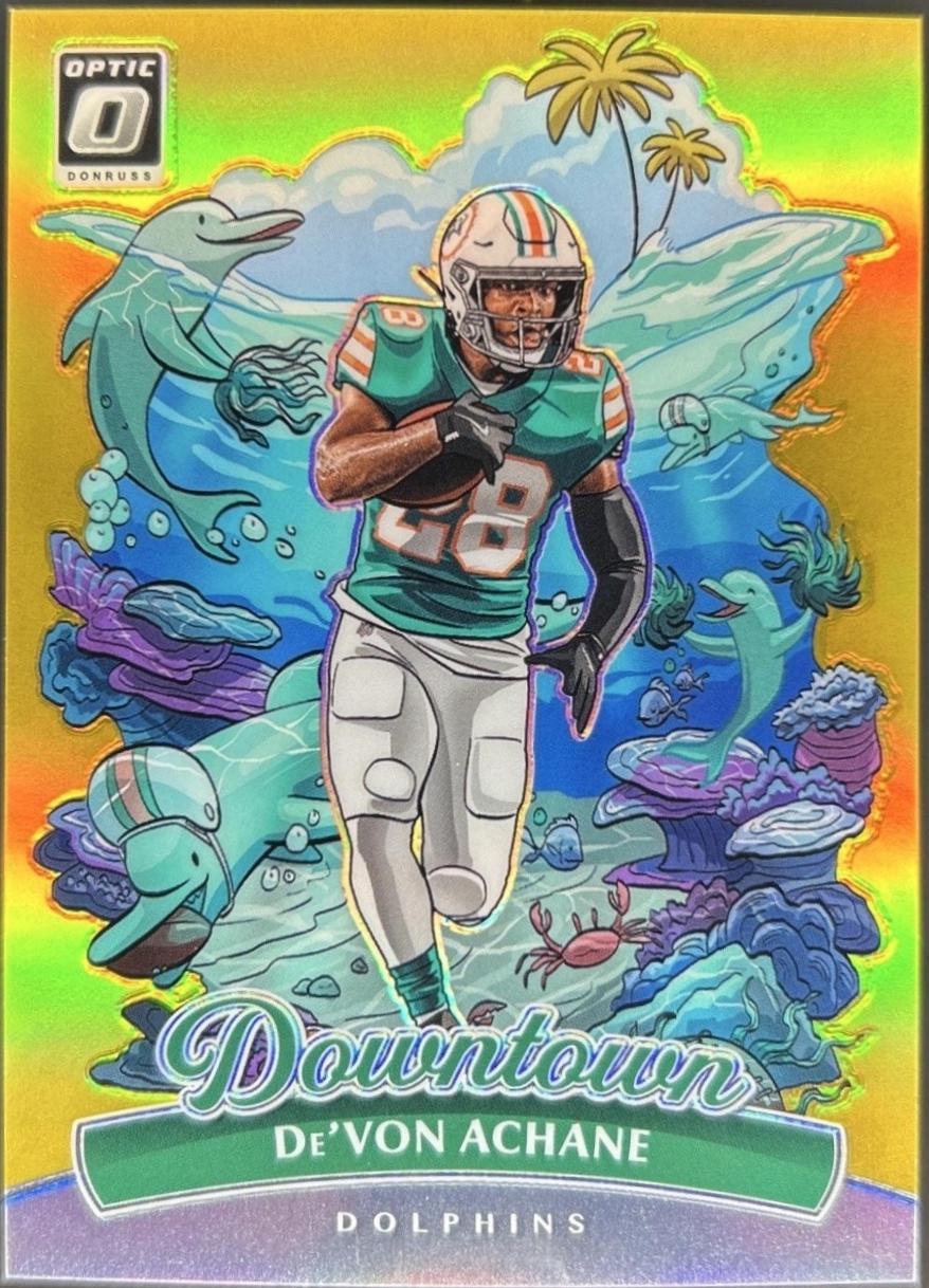 De'Von Achane [Gold] #10