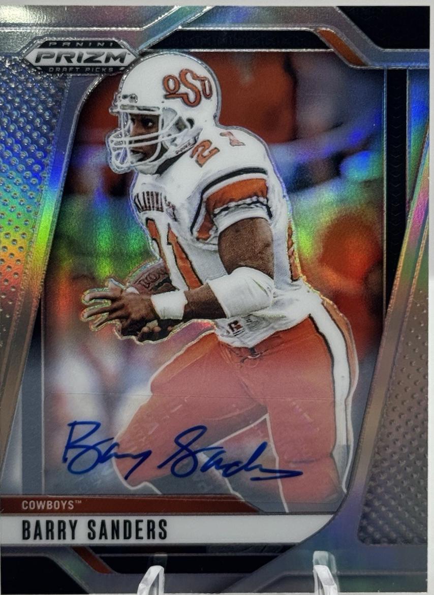 Barry Sanders [Silver Autograph] #188