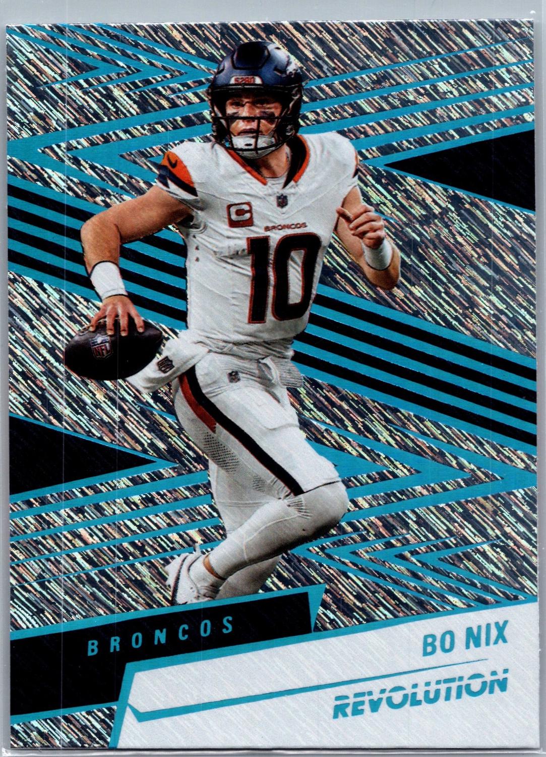 Bo Nix [Teal Storm] #5