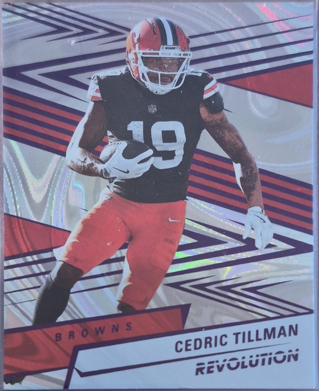 Cedric Tillman [Purple Swirl] #31