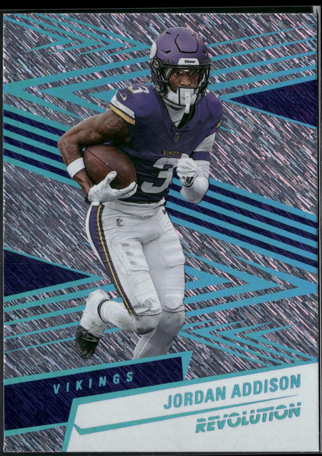 Jordan Addison [Teal Storm] #19