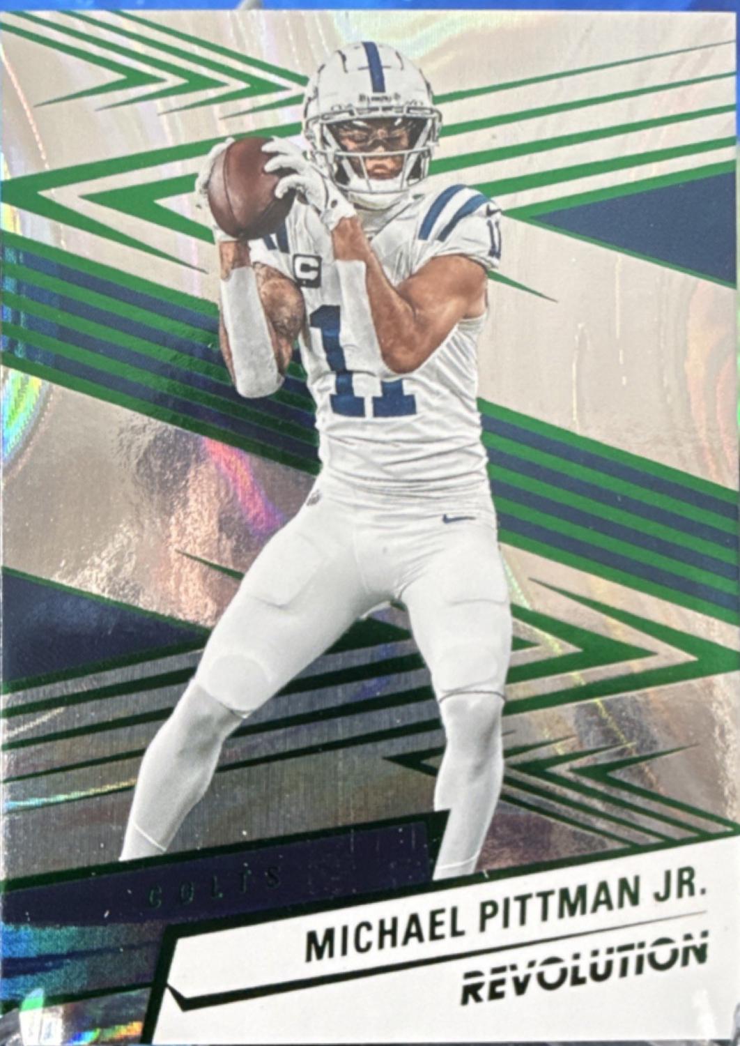 Michael Pittman Jr. [Green Swirl] #121