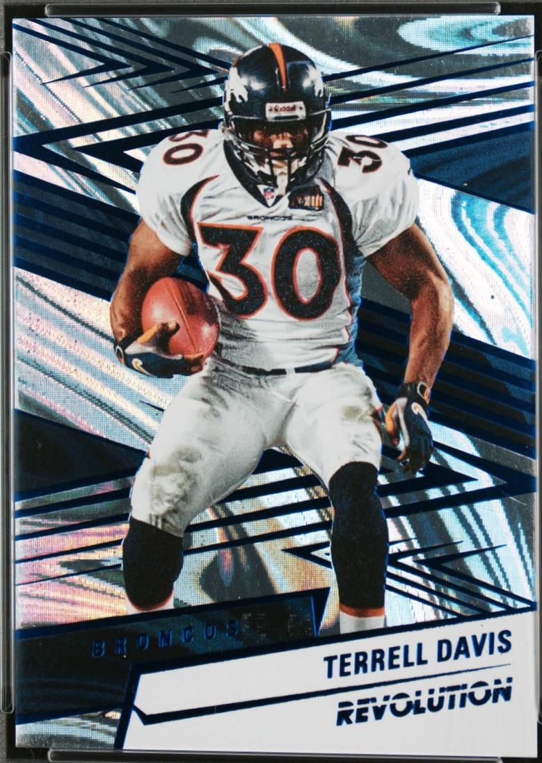 Terrell Davis [Blue Swirl] #190