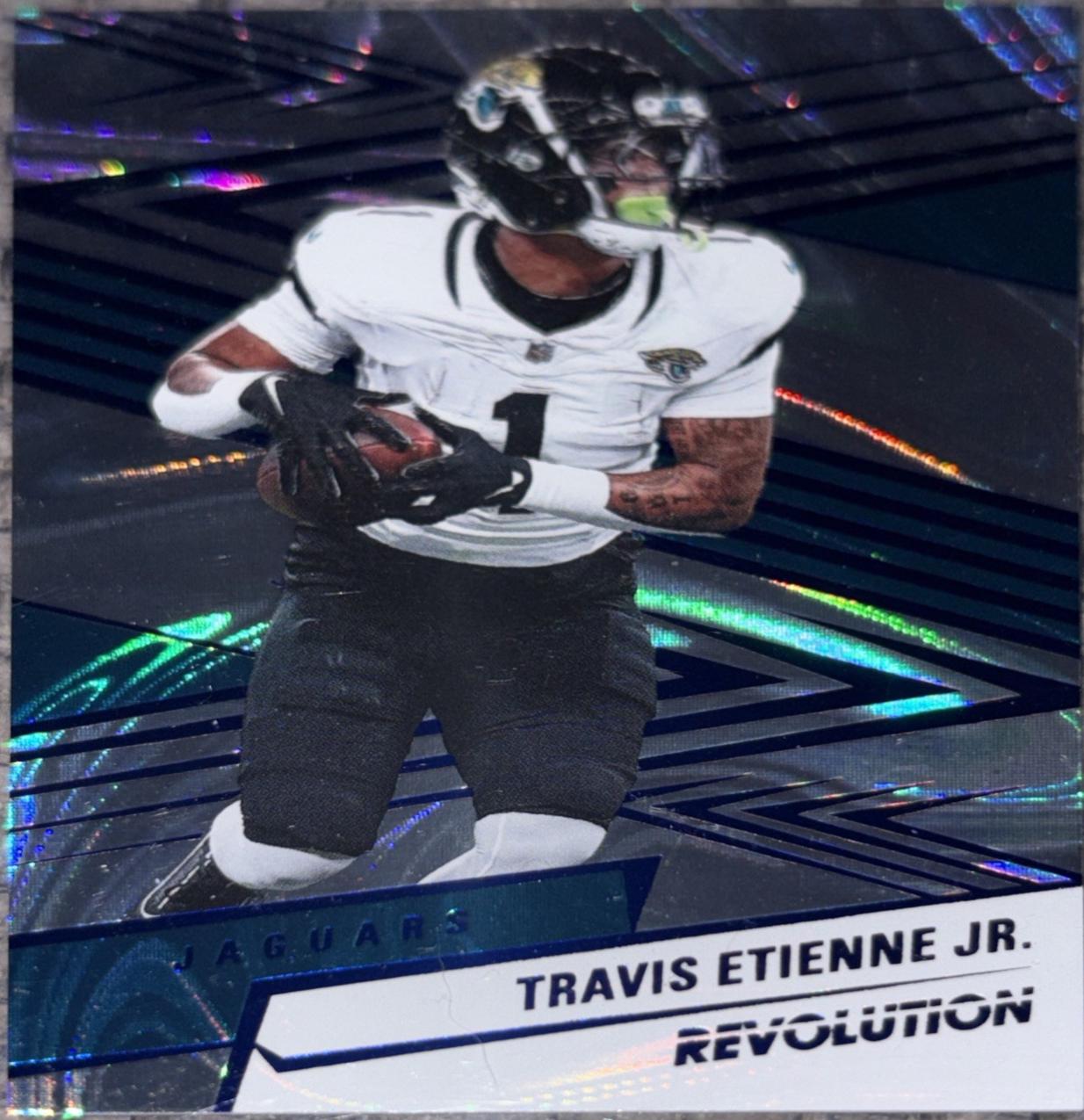 Travis Etienne Jr. [Blue Swirl] #92