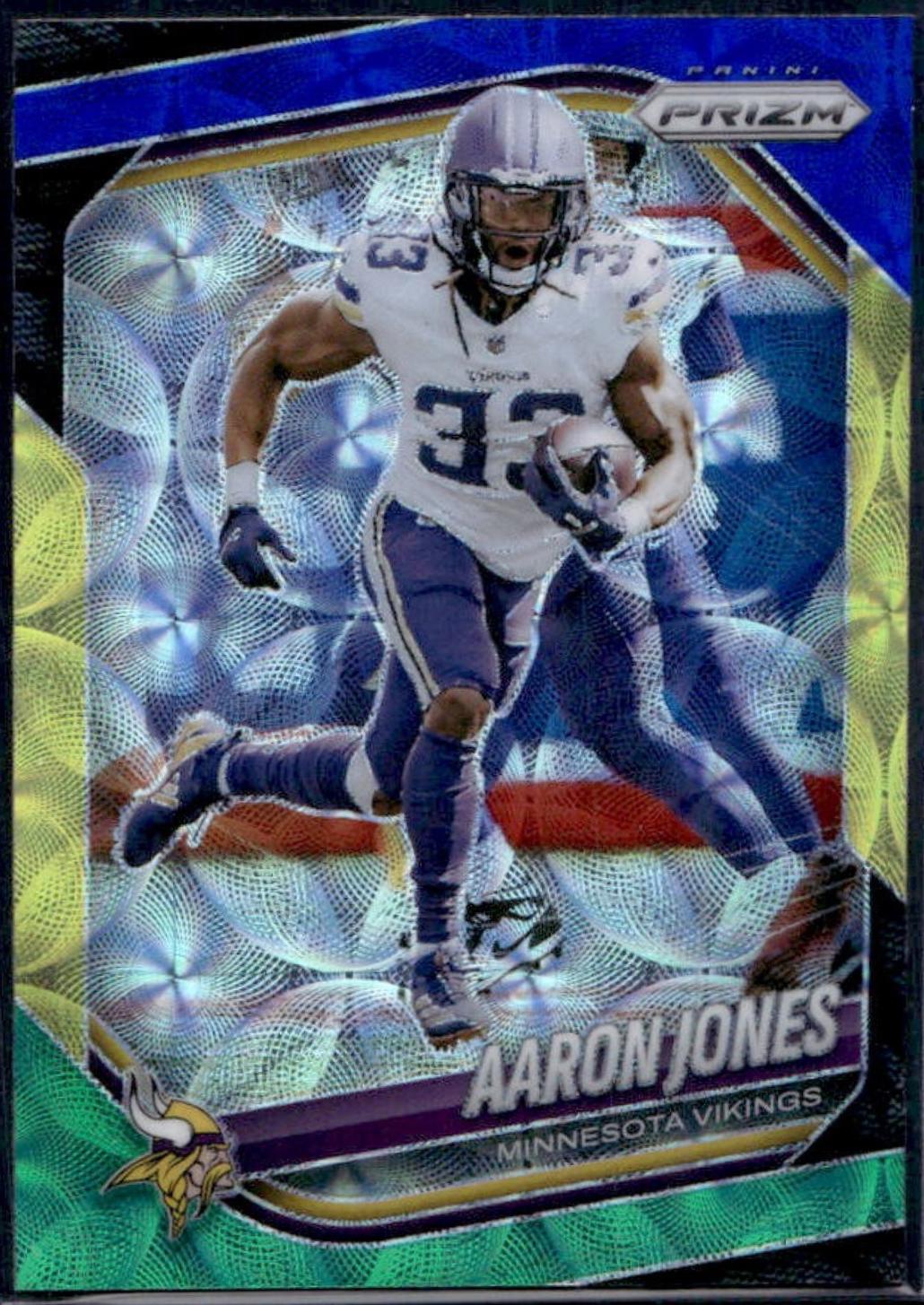 Aaron Jones [Blue Yellow Green] #7