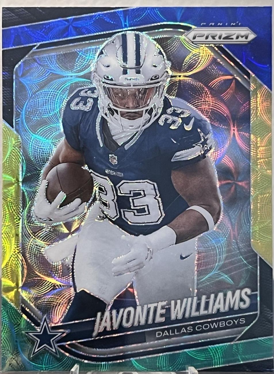 Javonte Williams [Blue Yellow Green] #1