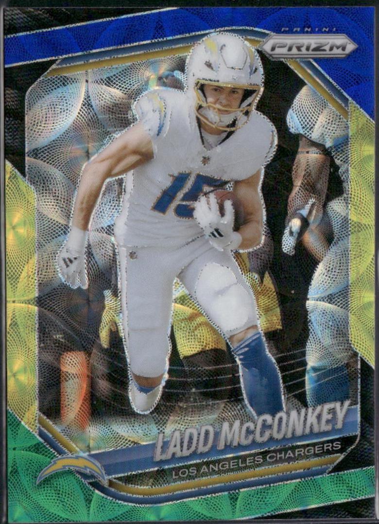 Ladd McConkey [Blue Yellow Green] #18