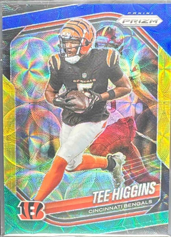 Tee Higgins [Blue Yellow Green] #13