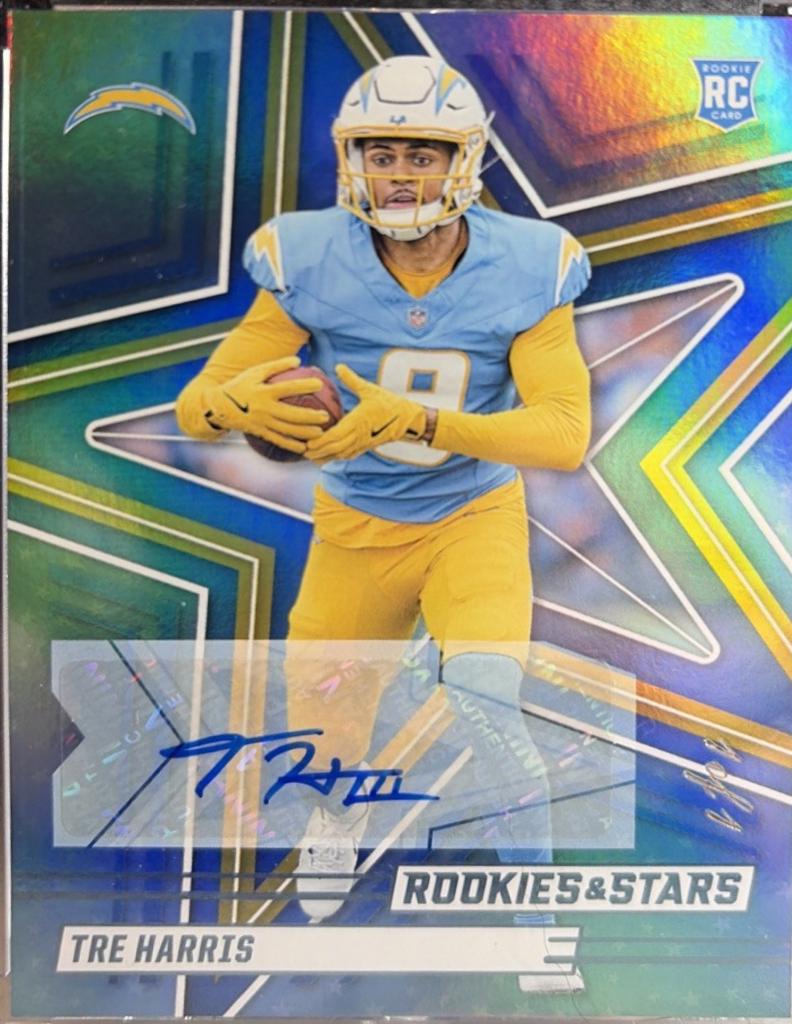 Tre Harris [Platinum Rookie Signature] #187