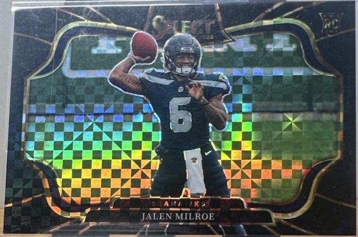 Jalen Milroe [Black Prizm] #414