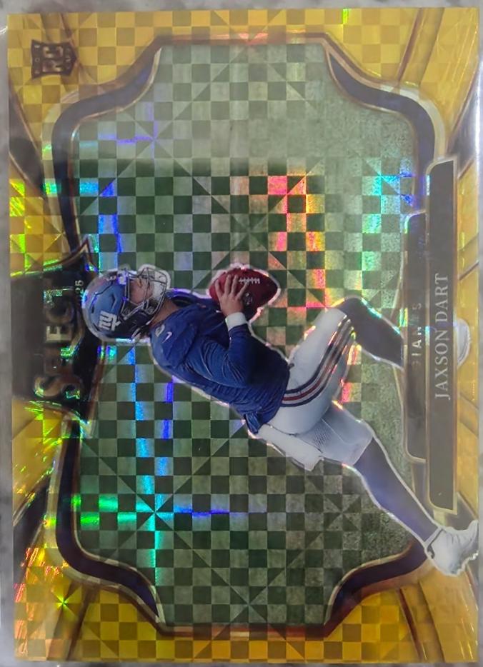 Jaxson Dart [Gold Prizm] #493