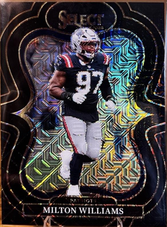 Milton Williams [Black Prizm] #380