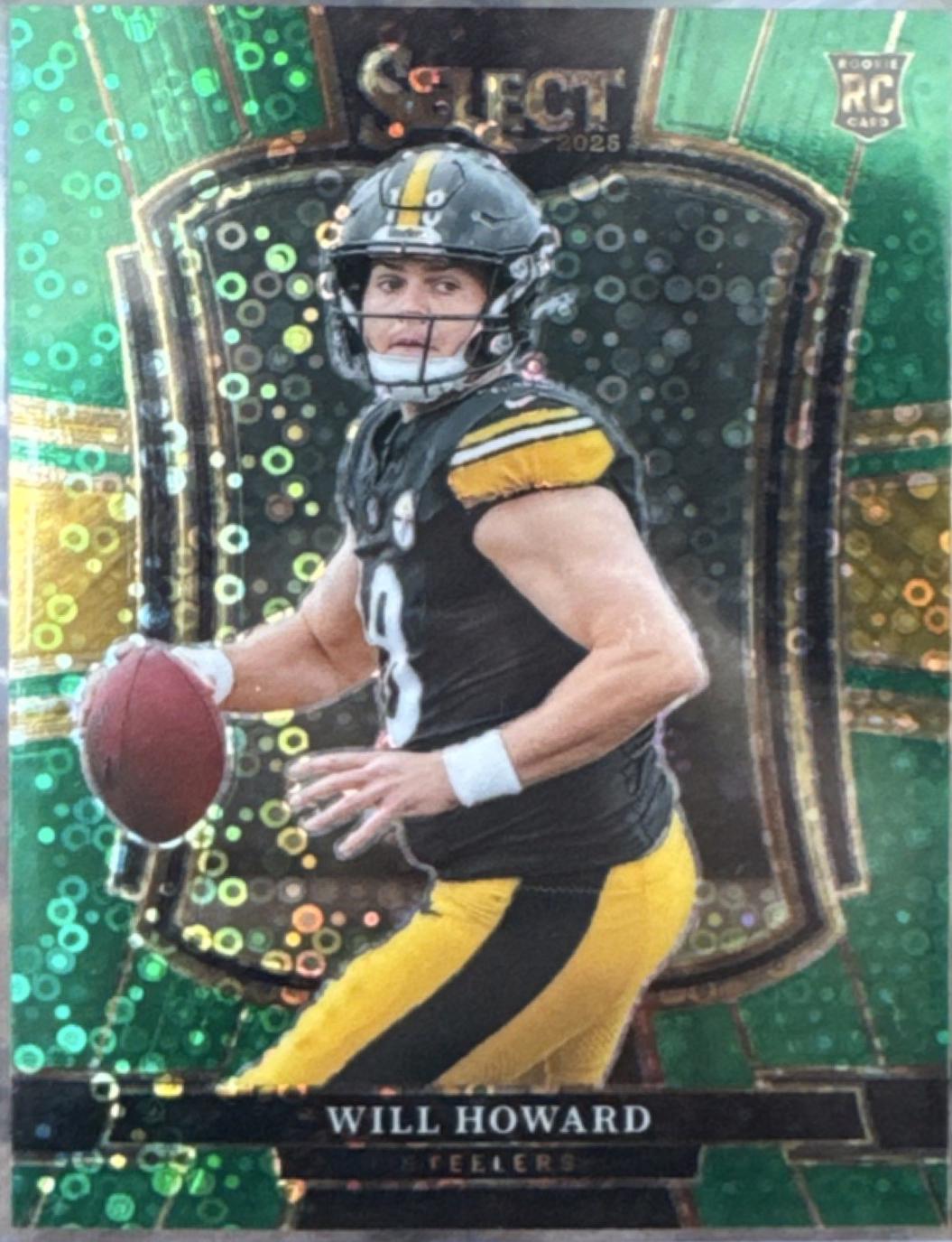 Will Howard [Green Disco Prizm] #152