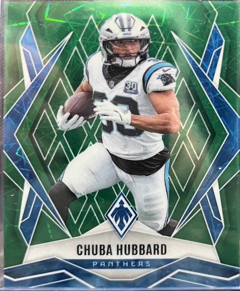 Chuba Hubbard [Green Lazer] #75