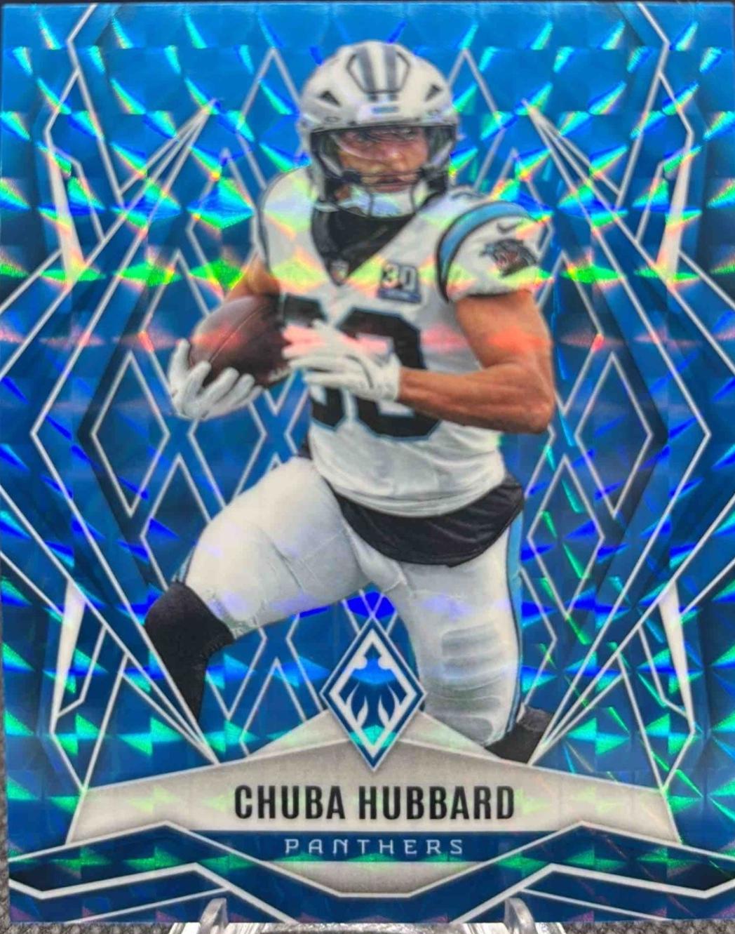 Chuba Hubbard [Light Blue Pyramids] #75