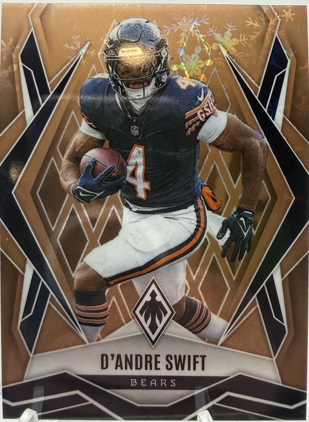 D'Andre Swift [Bronze Winter] #123