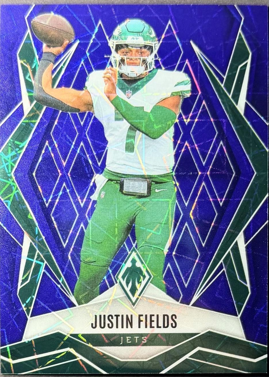 Justin Fields [Purple Lazer] #107