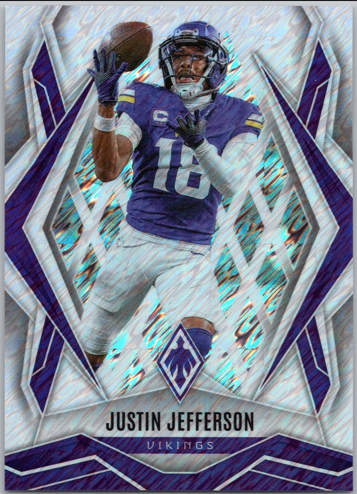 Justin Jefferson [White Shimmer] #135