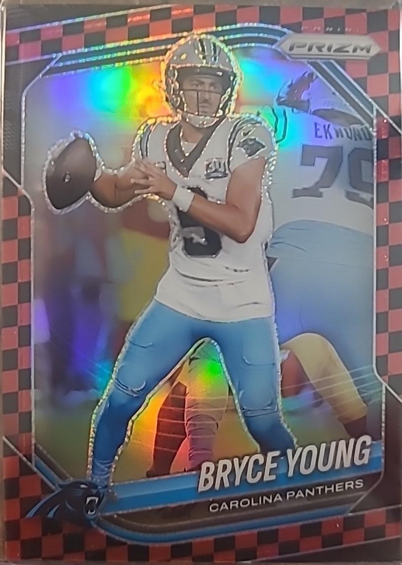 Bryce Young [Black Red Checker] #5