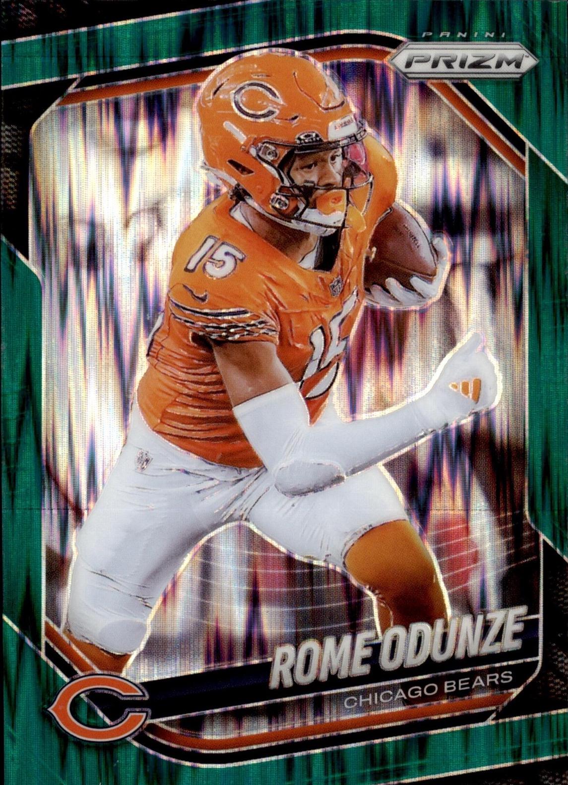 Rome Odunze [Green Shimmer] #8