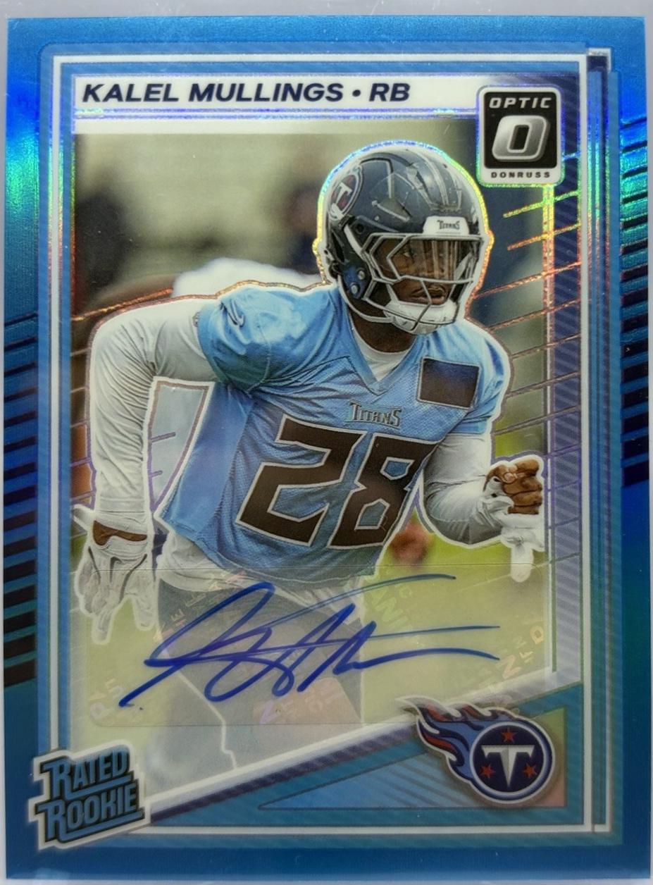 Kalel Mullings [Neon Blue Autograph] #262