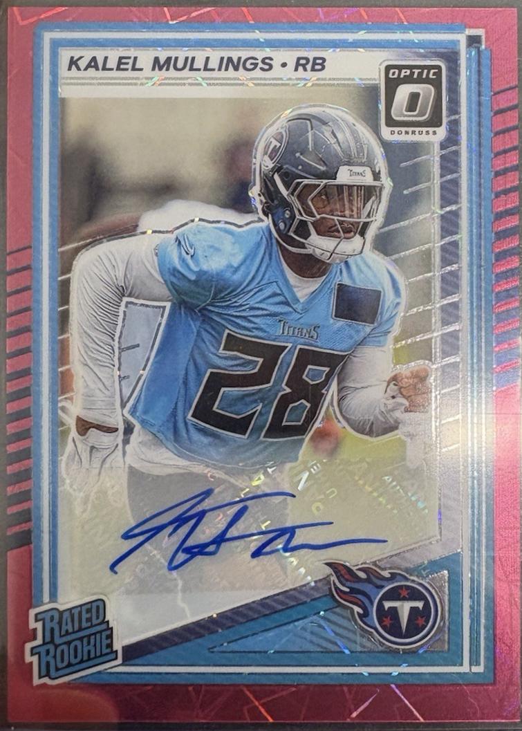 Kalel Mullings [Pink Velocity Autograph] #262