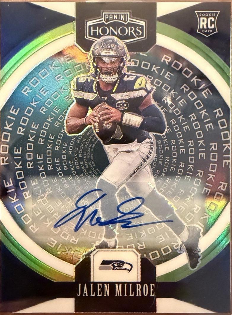 Jalen Milroe [Green Rookie Signature] #59