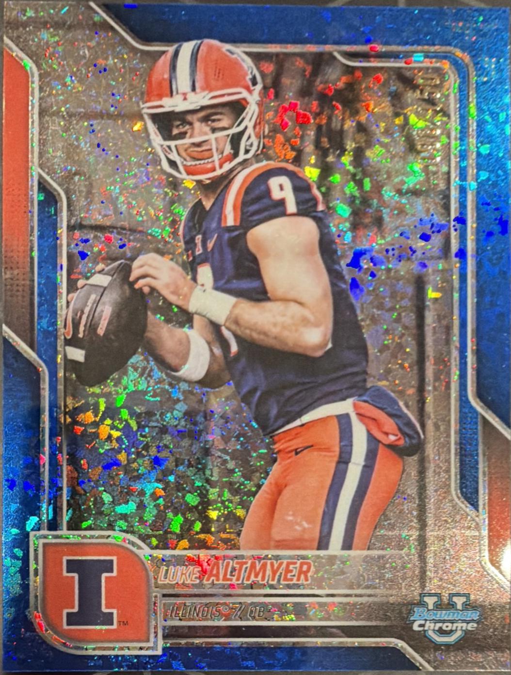 Luke Altmyer [Blue Mini-Diamond Refractor] #17