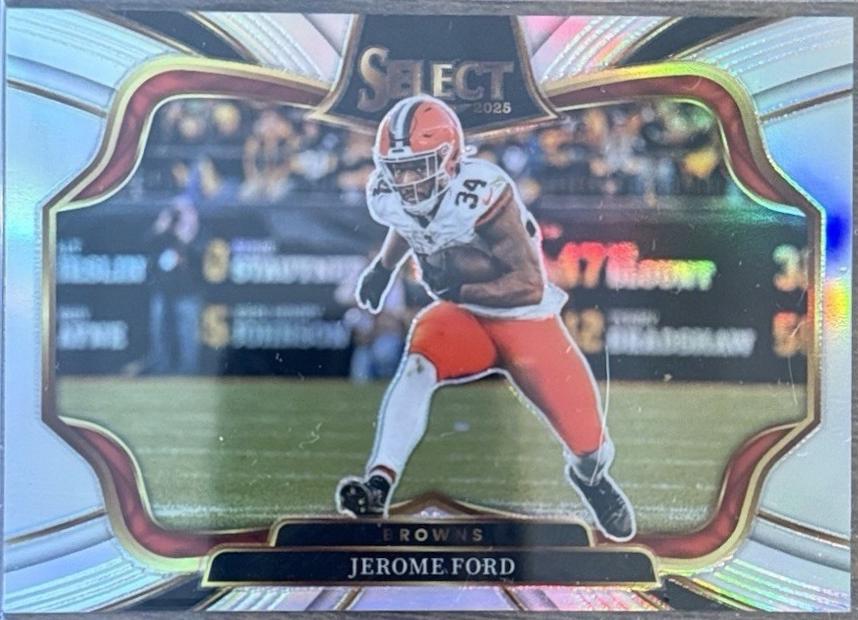 Jerome Ford [Silver Prizm] #456