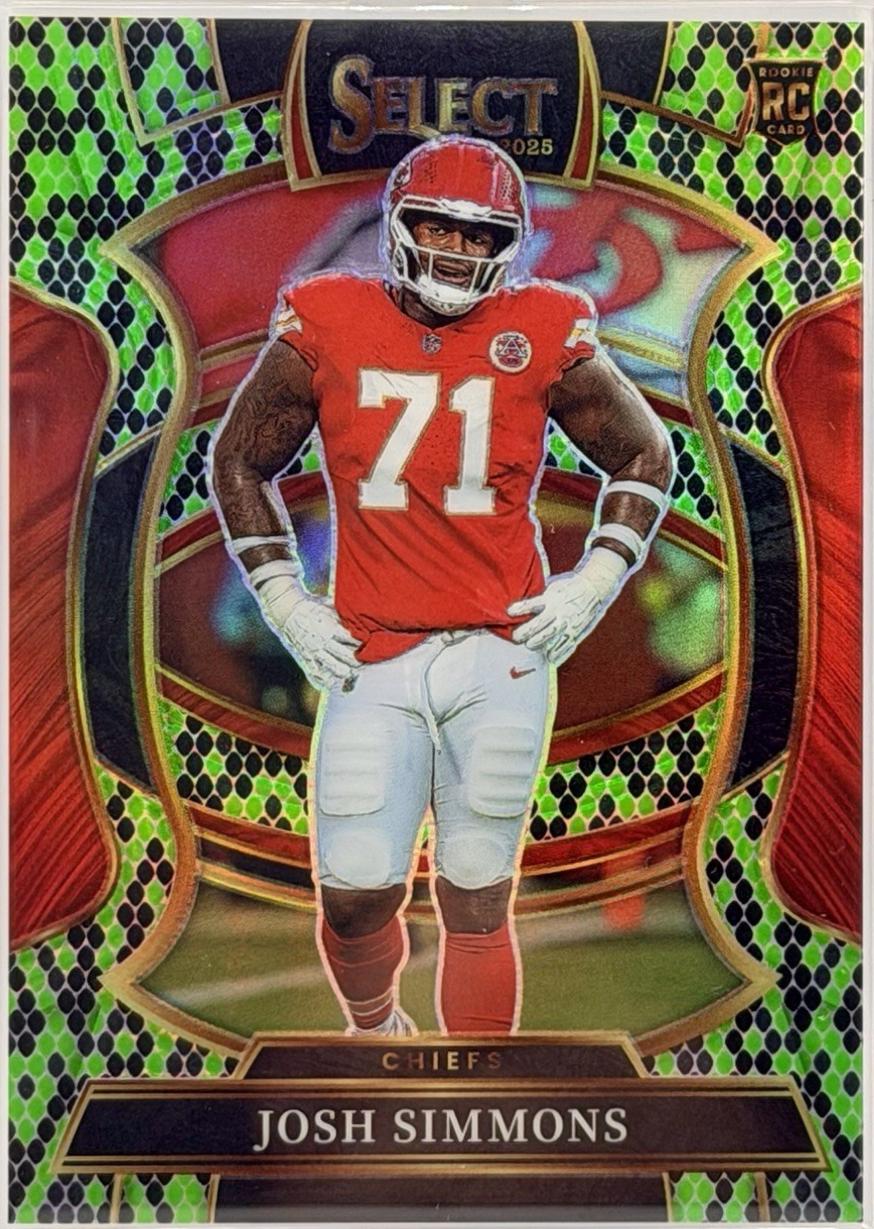 Josh Simmons [Green Black Snakeskin Prizm] #8