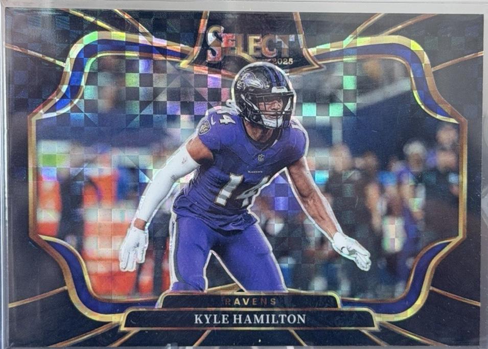 Kyle Hamilton [Black Prizm] #462