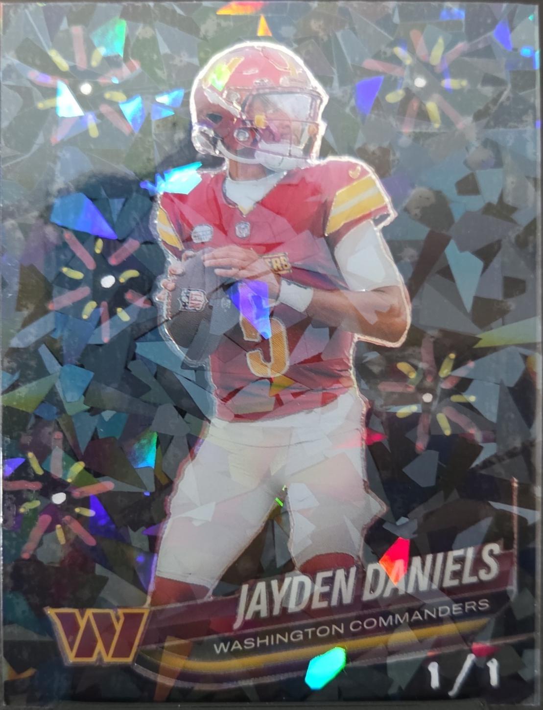 Jayden Daniels [Black Shimmer] #347
