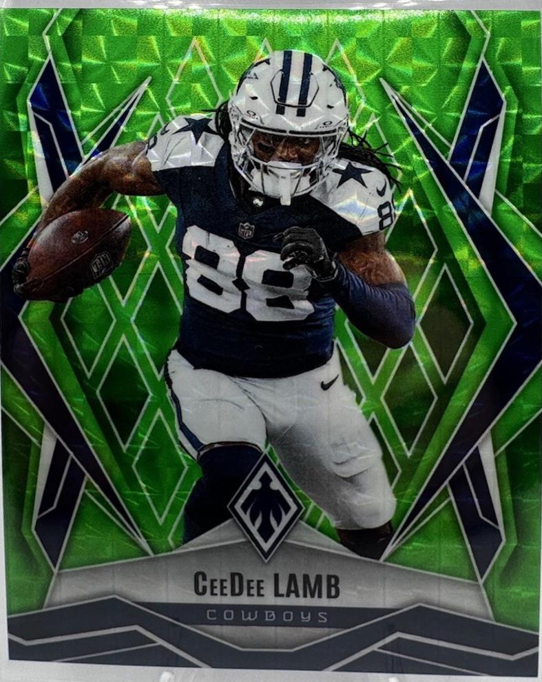 CeeDee Lamb [Lime Green Pyramids] #125
