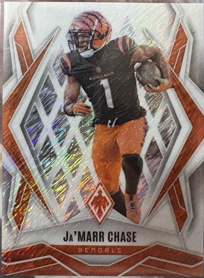 Ja'Marr Chase [White Shimmer] #93
