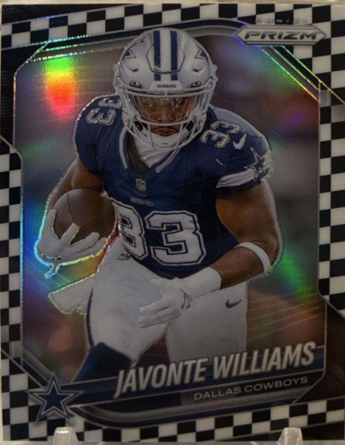 Javonte Williams [Black White Checker] #1