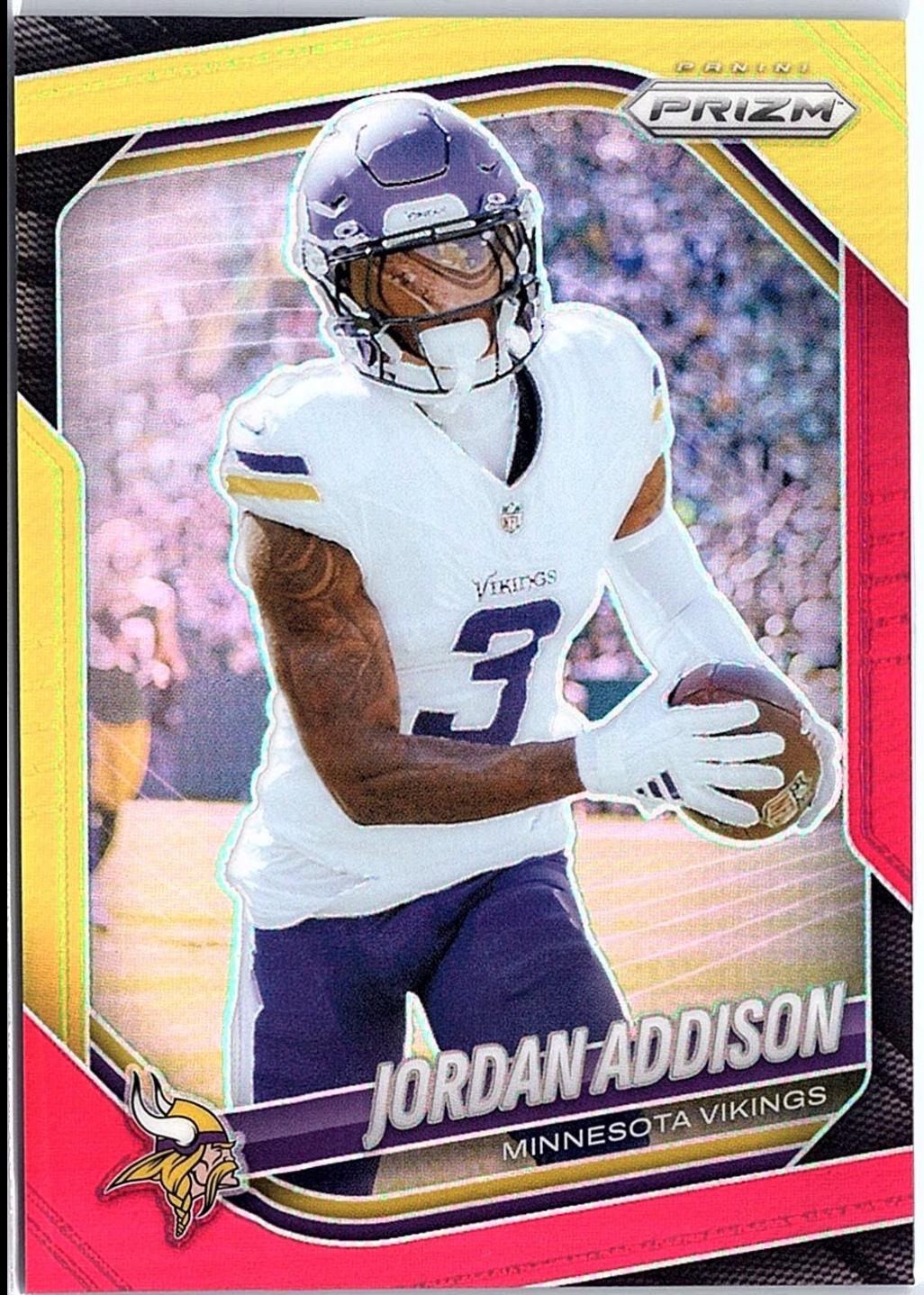 Jordan Addison [Red Yellow] #19