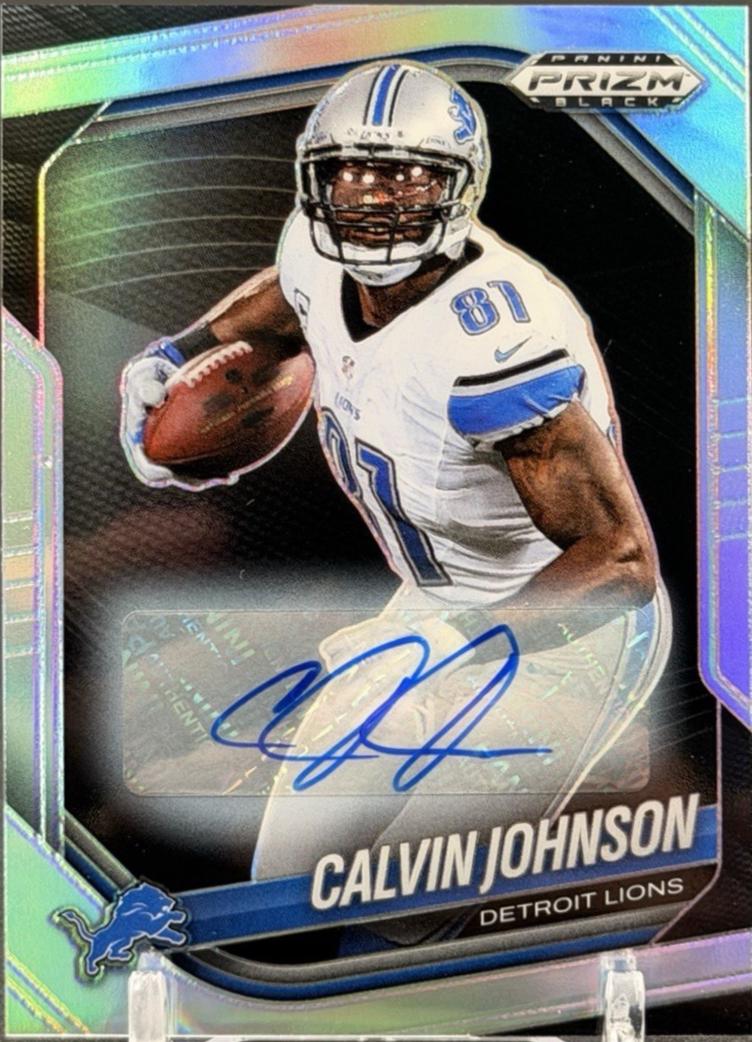 Calvin Johnson [Autograph Silver] #56