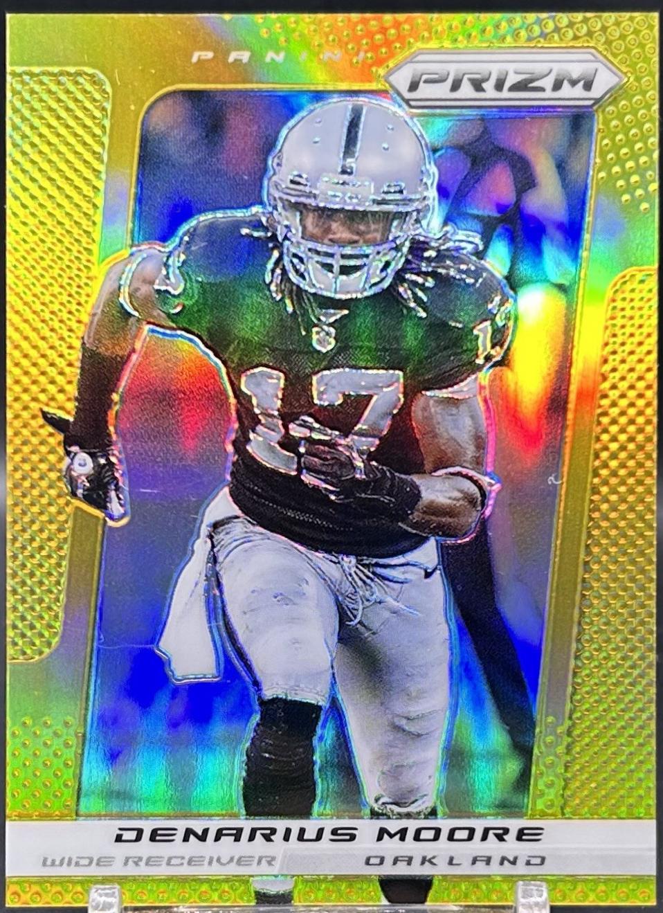 Denarius Moore [Gold Prizm] #91