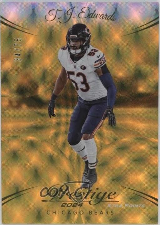 T.J. Edwards [Gold Premium Xtra Points] #53