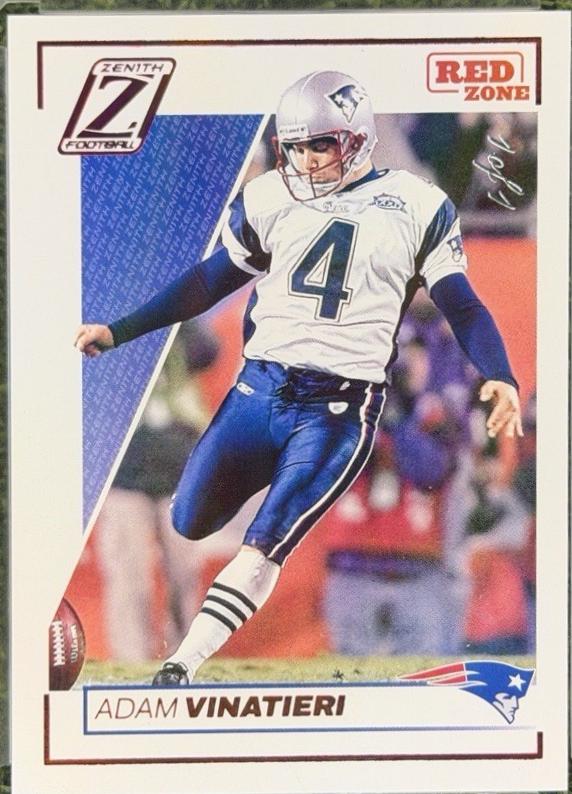Adam Vinatieri [White Red Zone] #68