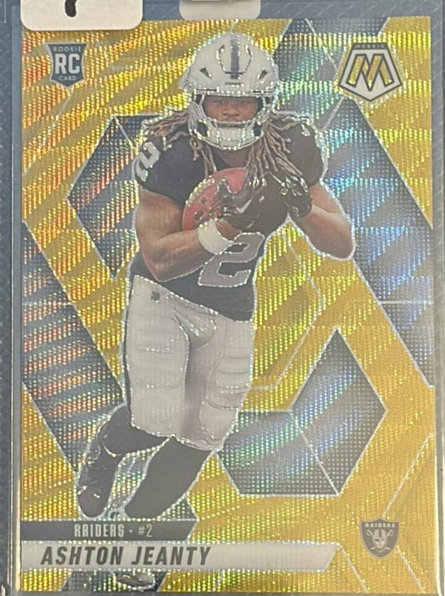 Ashton Jeanty [Mosaic Gold Wave] #345