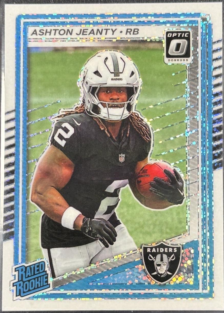 Ashton Jeanty [White Sparkle] #202