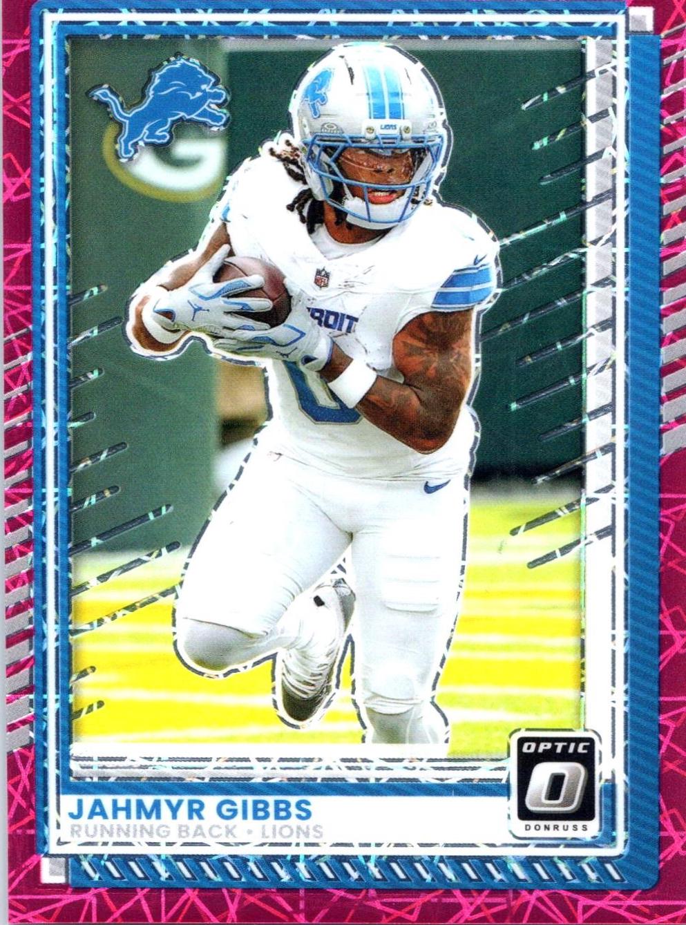 Jahmyr Gibbs [Pink Velocity] #79