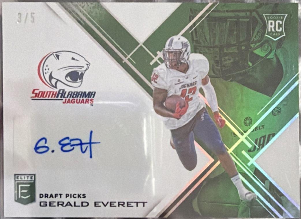 Gerald Everett [Autographs Emerald] #206