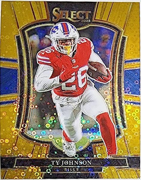 Ty Johnson [Gold Disco Prizm] #186